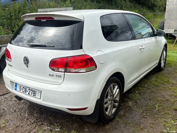Volkswagen Golf Hatchback, Diesel, 2011, White