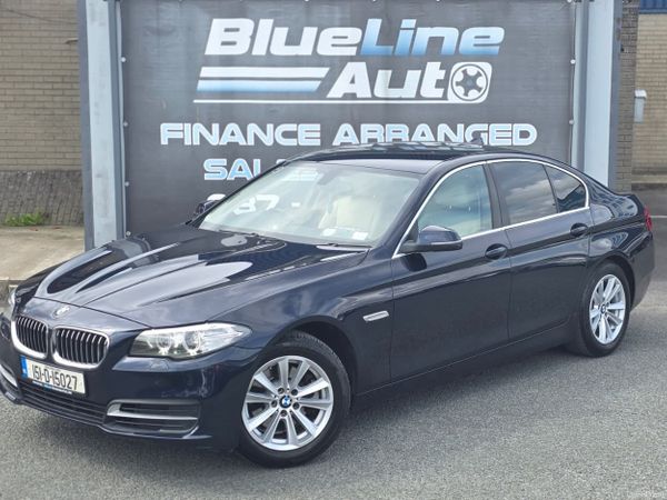 BMW 5-Series Saloon, Diesel, 2015, Blue