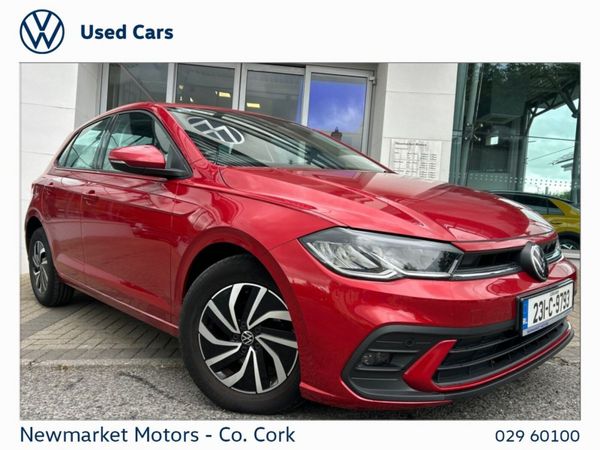 Volkswagen Polo Hatchback, Petrol, 2023, Red