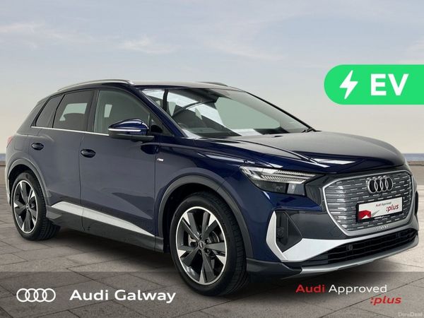 Audi Q4 e-tron SUV, Electric, 2025, Blue