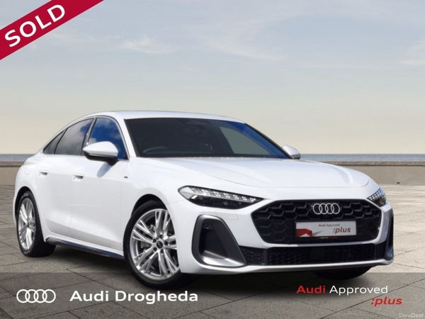 Audi A5 Hatchback, Petrol Plug-in Hybrid, 2025, White