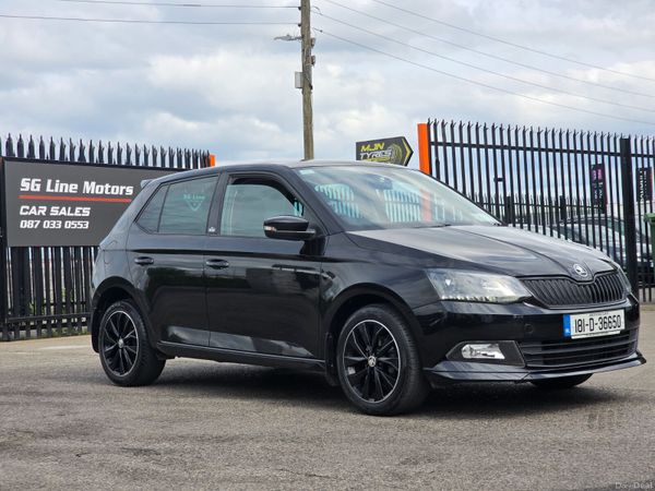 Skoda Fabia Hatchback, Petrol, 2018, Black