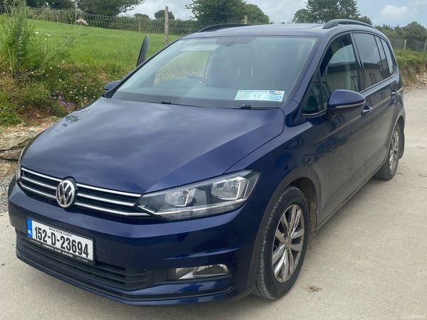 Volkswagen Touran MPV, Diesel, 2015, Blue