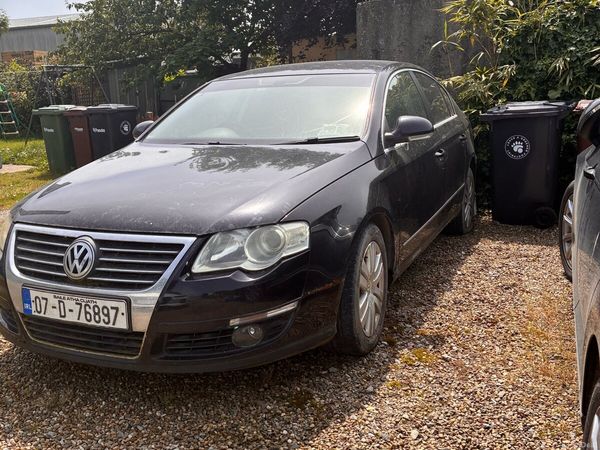Volkswagen Passat Saloon, Diesel, 2007, Black