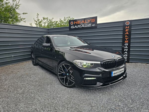 BMW 5-Series Saloon, Diesel, 2018, Black