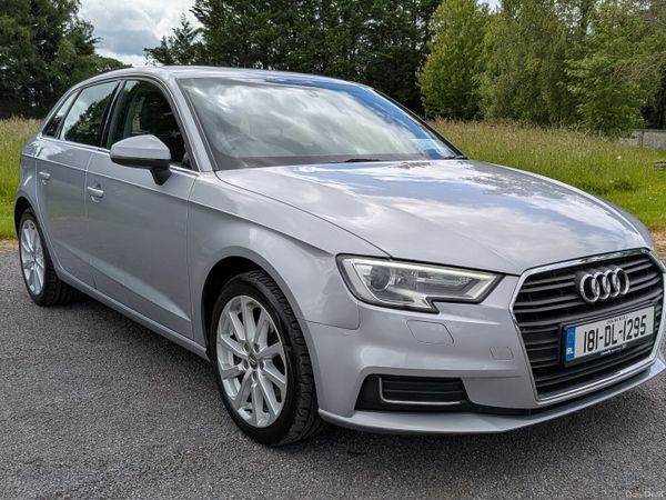 Audi A3 Hatchback, Diesel, 2018, Grey