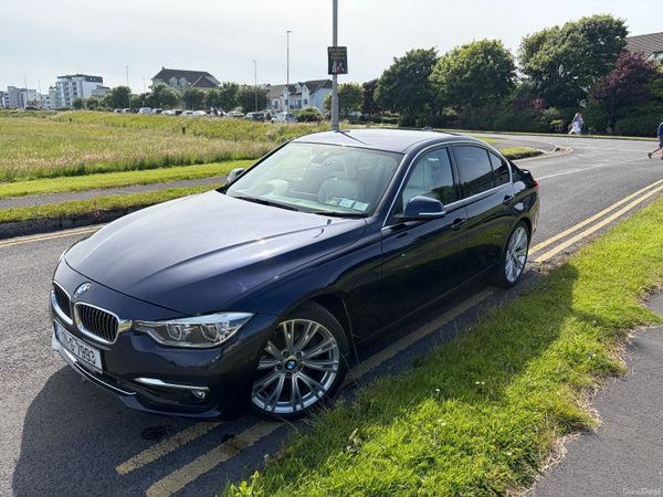 BMW 3-Series Saloon, Petrol Plug-in Hybrid, 2017, Blue