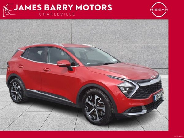 Kia Sportage SUV, Diesel Hybrid, 2023, Red
