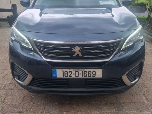 Peugeot 5008 MPV, Petrol, 2018, Blue