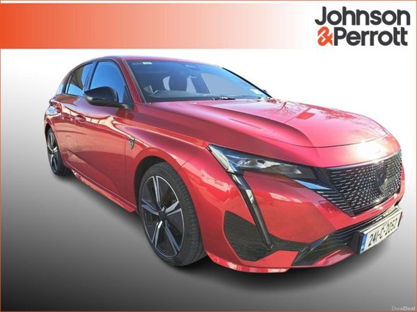 Peugeot 308 Hatchback, Petrol, 2024, Red