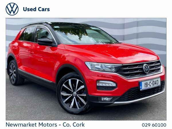 Volkswagen T-Roc SUV, Diesel, 2019, Red