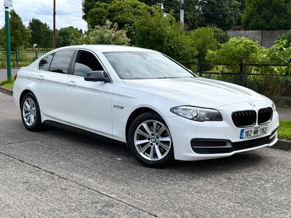 BMW 5-Series Saloon, Diesel, 2016, White
