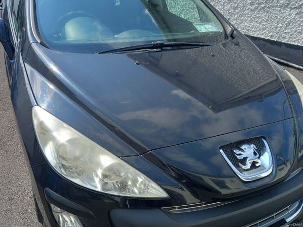 Peugeot 308 Hatchback, Diesel, 2009, Black
