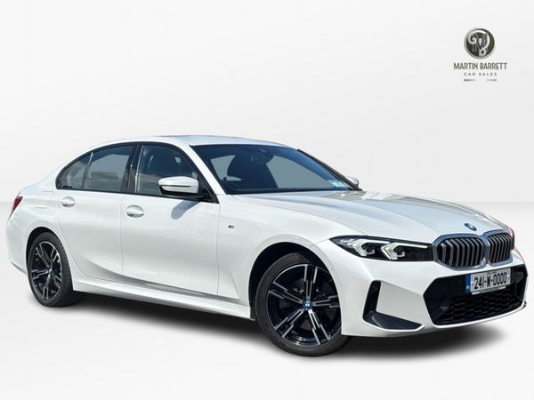 BMW 3-Series Saloon, Petrol Hybrid, 2024, White