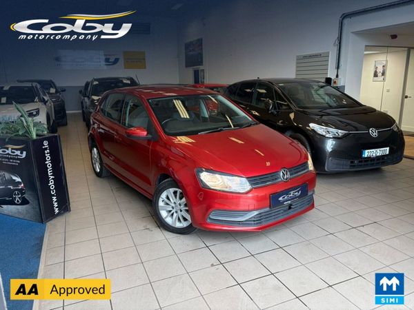 Volkswagen Polo Hatchback, Petrol, 2016, Red
