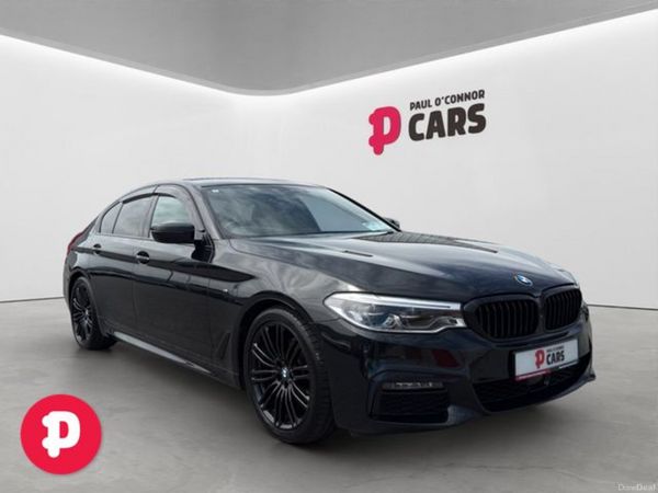 BMW 5-Series Saloon, Diesel, 2019, Black