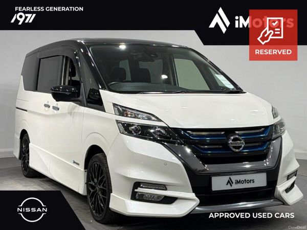 Nissan Serena SUV, Petrol Hybrid, 2018, White