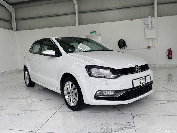 Volkswagen Polo Hatchback, Petrol, 2017, White