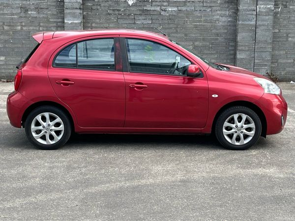 Nissan Micra Hatchback, Petrol, 2016, Red