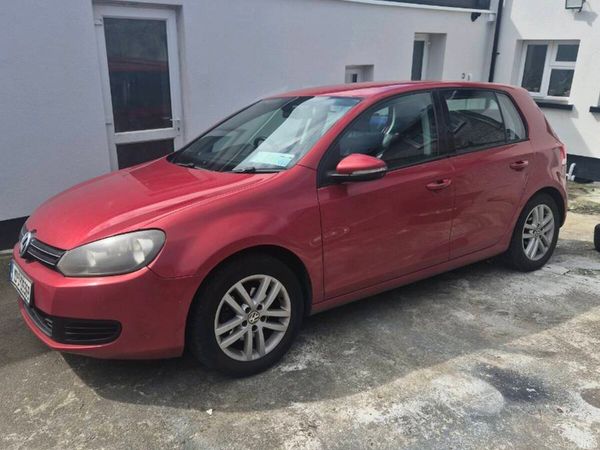 Volkswagen Golf Hatchback, Diesel, 2010, Red