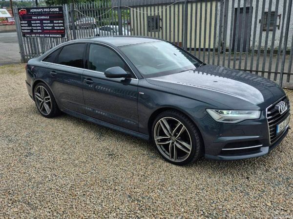 Audi A6 Saloon, Diesel, 2015, Blue