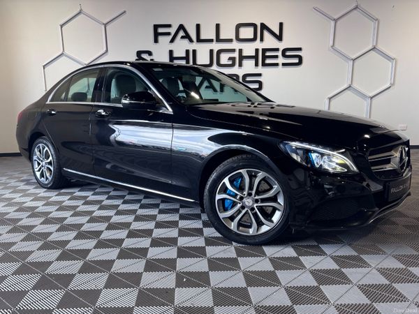 Mercedes-Benz C-Class Saloon, Petrol Plug-in Hybrid, 2016, Black