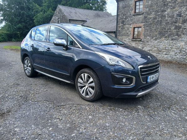 Peugeot 3008 SUV, Diesel, 2016, Blue