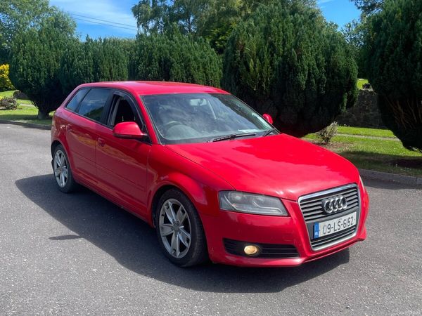 Audi A3 Hatchback, Diesel, 2009, Red