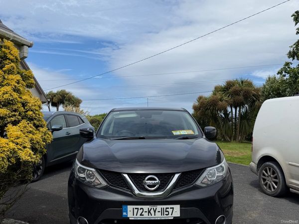 Nissan Qashqai SUV, Diesel, 2017, Black