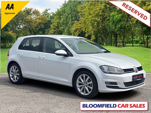 Volkswagen Golf Hatchback, Petrol, 2015, White