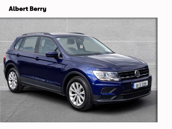 Volkswagen Tiguan SUV, Diesel, 2018, Blue