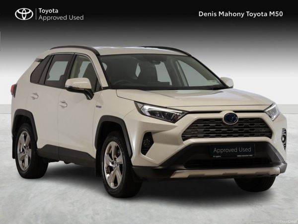 Toyota RAV4 SUV, Petrol Hybrid, 2022, White