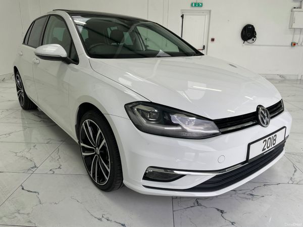 Volkswagen Golf Hatchback, Petrol, 2018, White