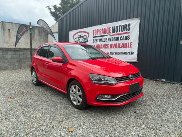 Volkswagen Polo Hatchback, Petrol, 2016, Red