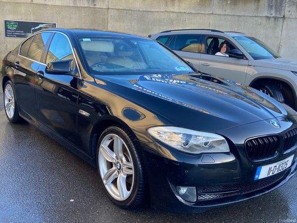BMW 5-Series Saloon, Diesel, 2011, Black