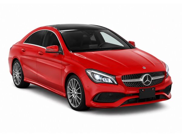 Mercedes-Benz CLA Saloon, Petrol, 2019, Red