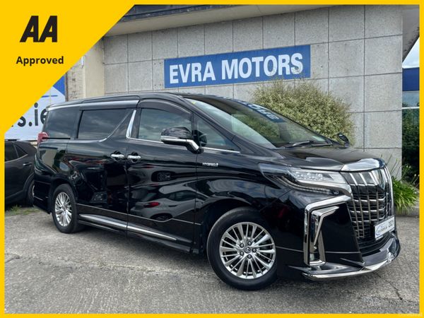Toyota Alphard MPV, Petrol Hybrid, 2021, Black