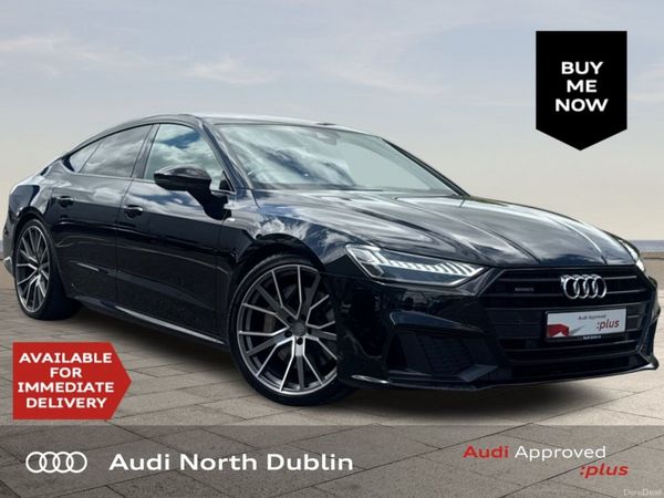 Audi A7 Hatchback, Petrol Plug-in Hybrid, 2021, Black