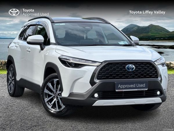 Toyota Corolla Cross Hatchback, Petrol Hybrid, 2023, White