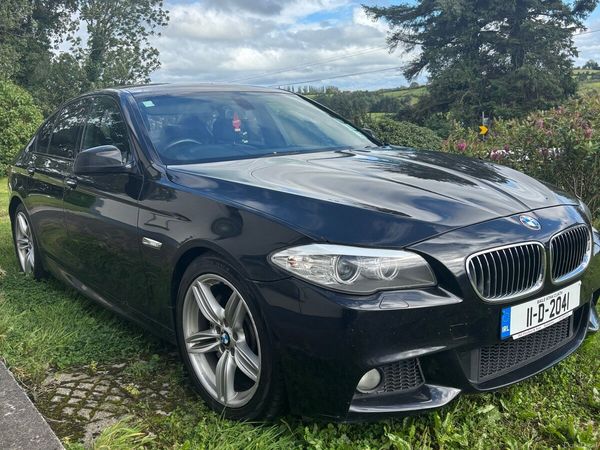 BMW 5-Series Saloon, Diesel, 2011, Black