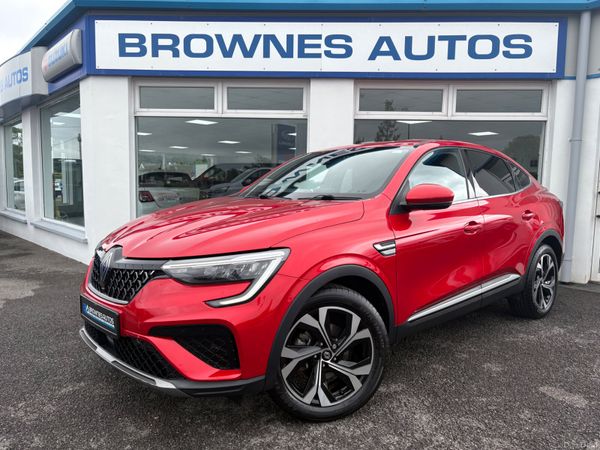 Renault Arkana SUV, Petrol Hybrid, 2024, Red