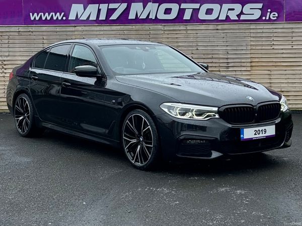 BMW 5-Series Saloon, Diesel, 2019, Black
