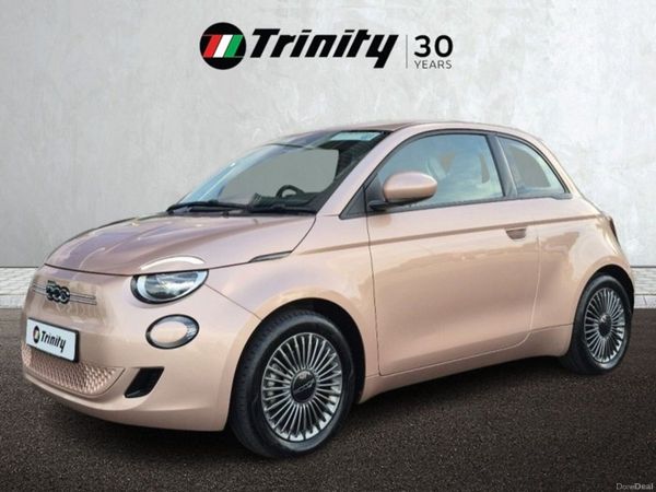 Fiat 500e Hatchback, Electric, 2022, Red