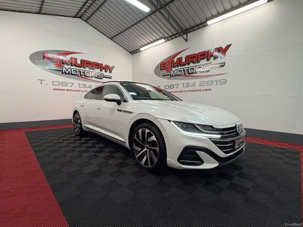 Volkswagen Arteon Hatchback, Petrol Hybrid, 2022, White
