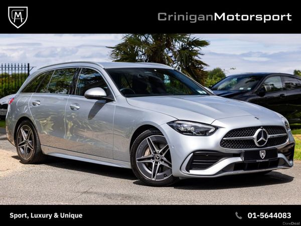 Mercedes-Benz C-Class Estate, Diesel Hybrid, 2022, Grey