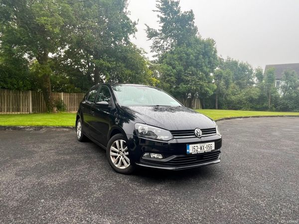 Volkswagen Polo Hatchback, Petrol, 2015, Black