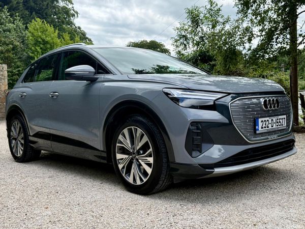Audi Q4 e-tron SUV, Electric, 2023, Grey