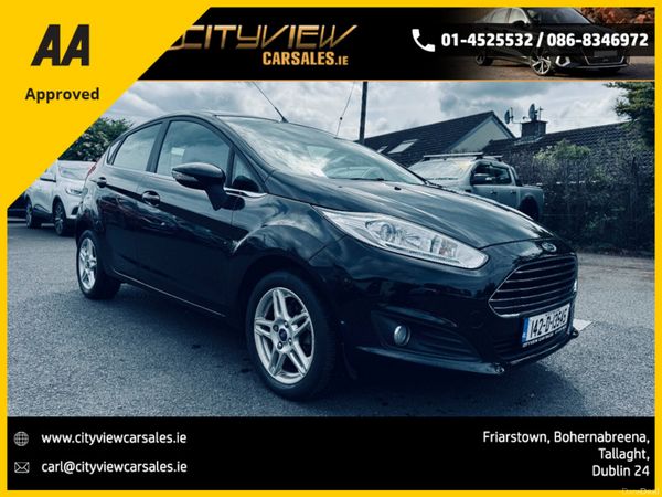 Ford Fiesta Hatchback, Petrol, 2014, Black