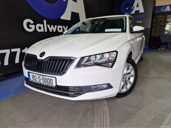Skoda Superb Estate, Diesel, 2018, White