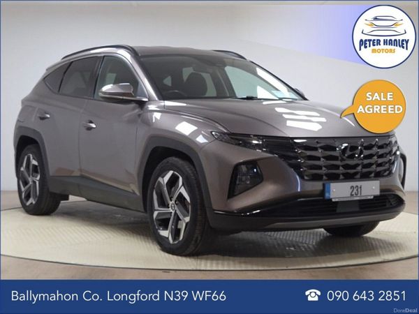 Hyundai Tucson SUV, Petrol Hybrid, 2023, Gold